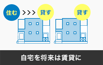 自宅を将来は賃貸に